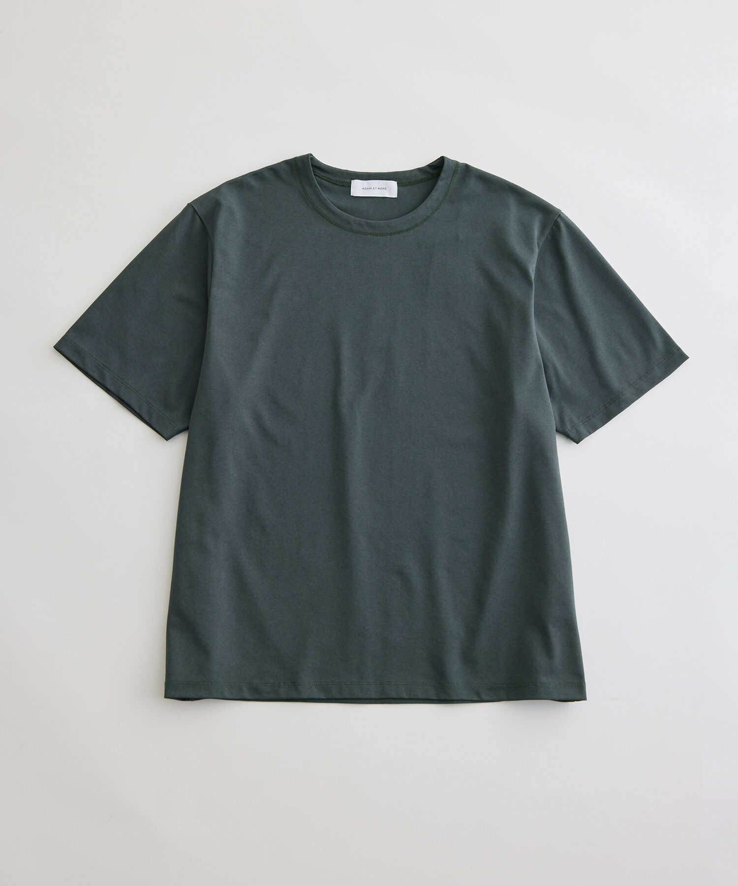 ADAM ET ROPE'「ボックスシルエット ジャージー Tシャツ / イージーケア / ユニセックス / 吸水速乾」|Tシャツ・カットソー|