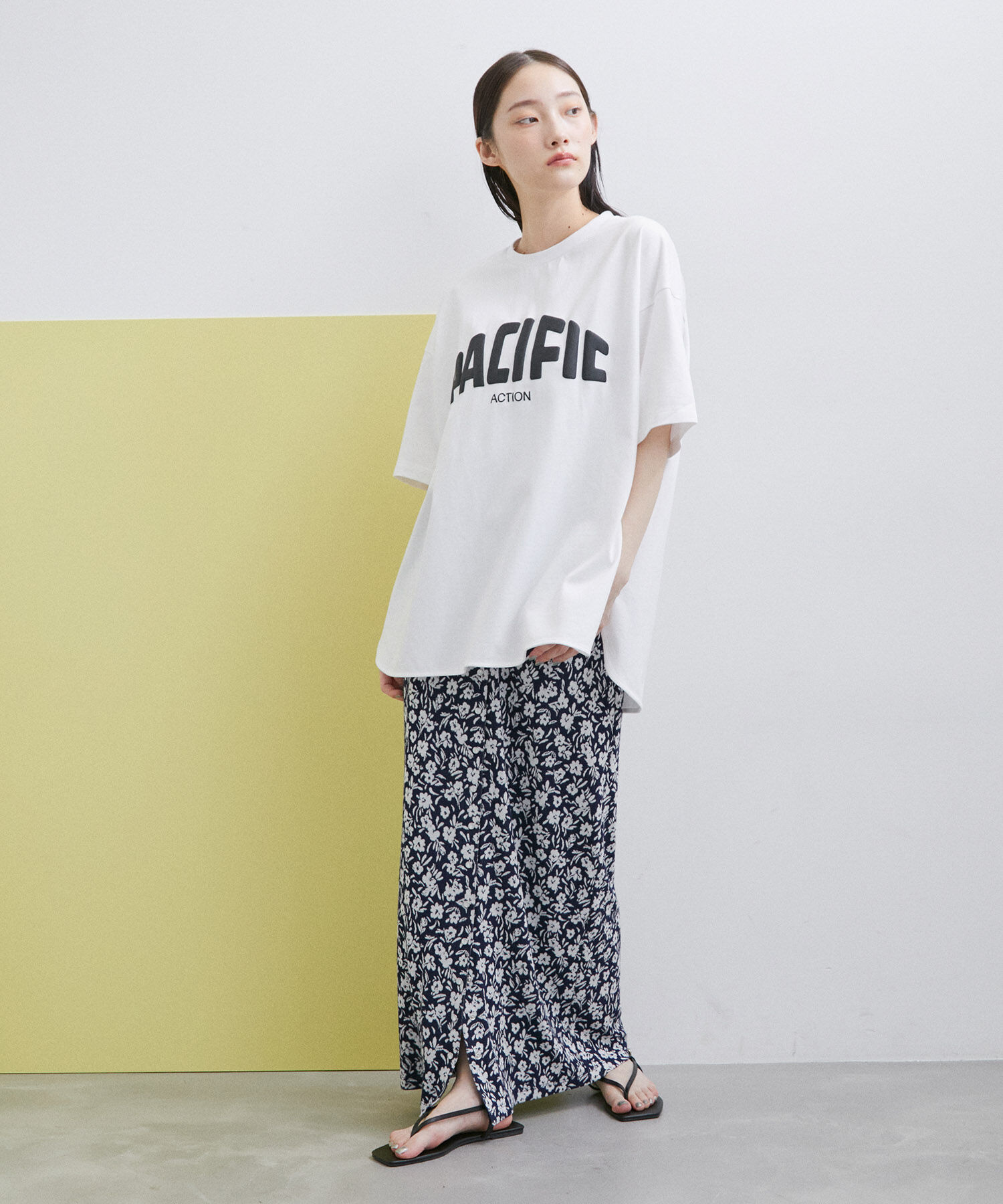 ADAM ET ROPE'「【WEB限定】PACIFIC TEE」|Tシャツ・カットソー|