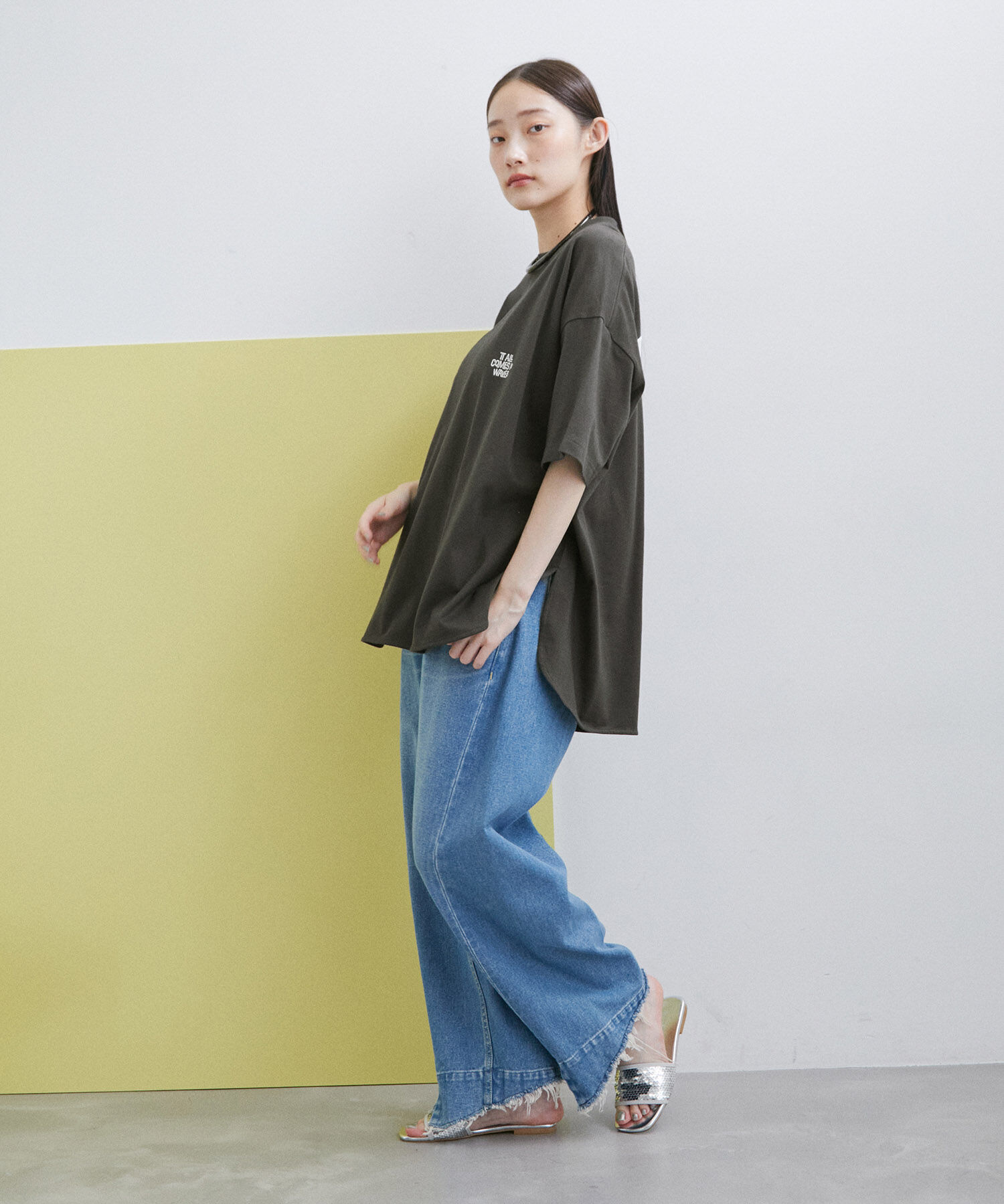 ADAM ET ROPE'「【WEB限定】PACIFIC TEE」|Tシャツ・カットソー|