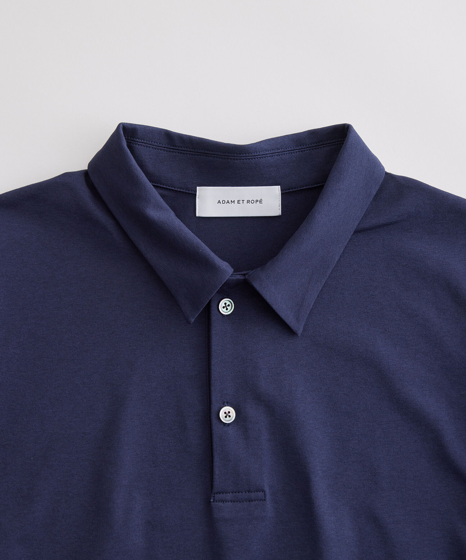 ADAM ET ROPE'「ボックスシルエット ジャージー ポロシャツ / イージーケア / ユニセックス / 吸水速乾」|ポロシャツ|