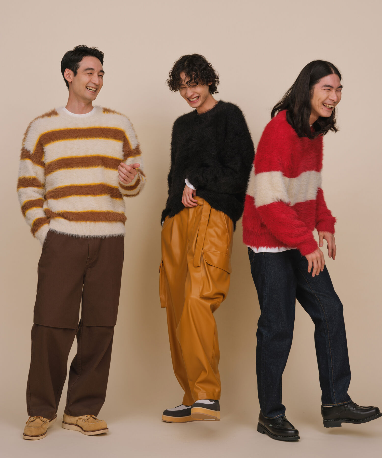 ADAM ET ROPE'「オーバーサイズ モンスター シャギー ニット / ユニセックス」|ニット・セーター|