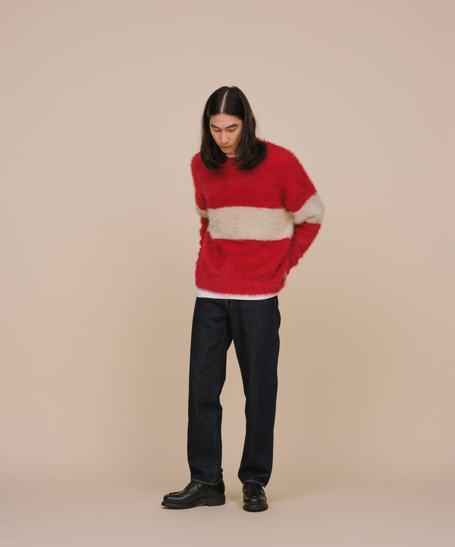 ADAM ET ROPE'「オーバーサイズ モンスター シャギー ニット / ユニセックス」|ニット・セーター|