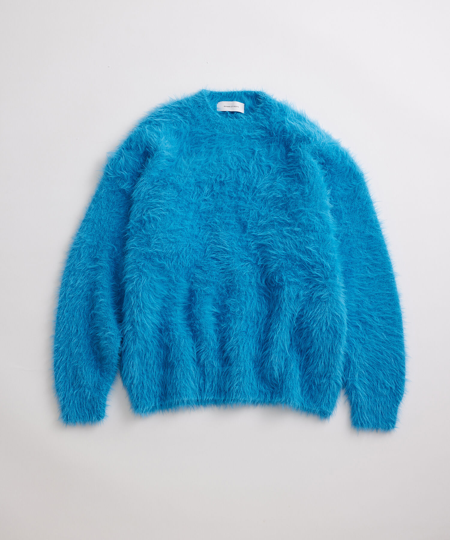 ADAM ET ROPE'「オーバーサイズ モンスター シャギー ニット / ユニセックス」|ニット・セーター|ブルー(44)