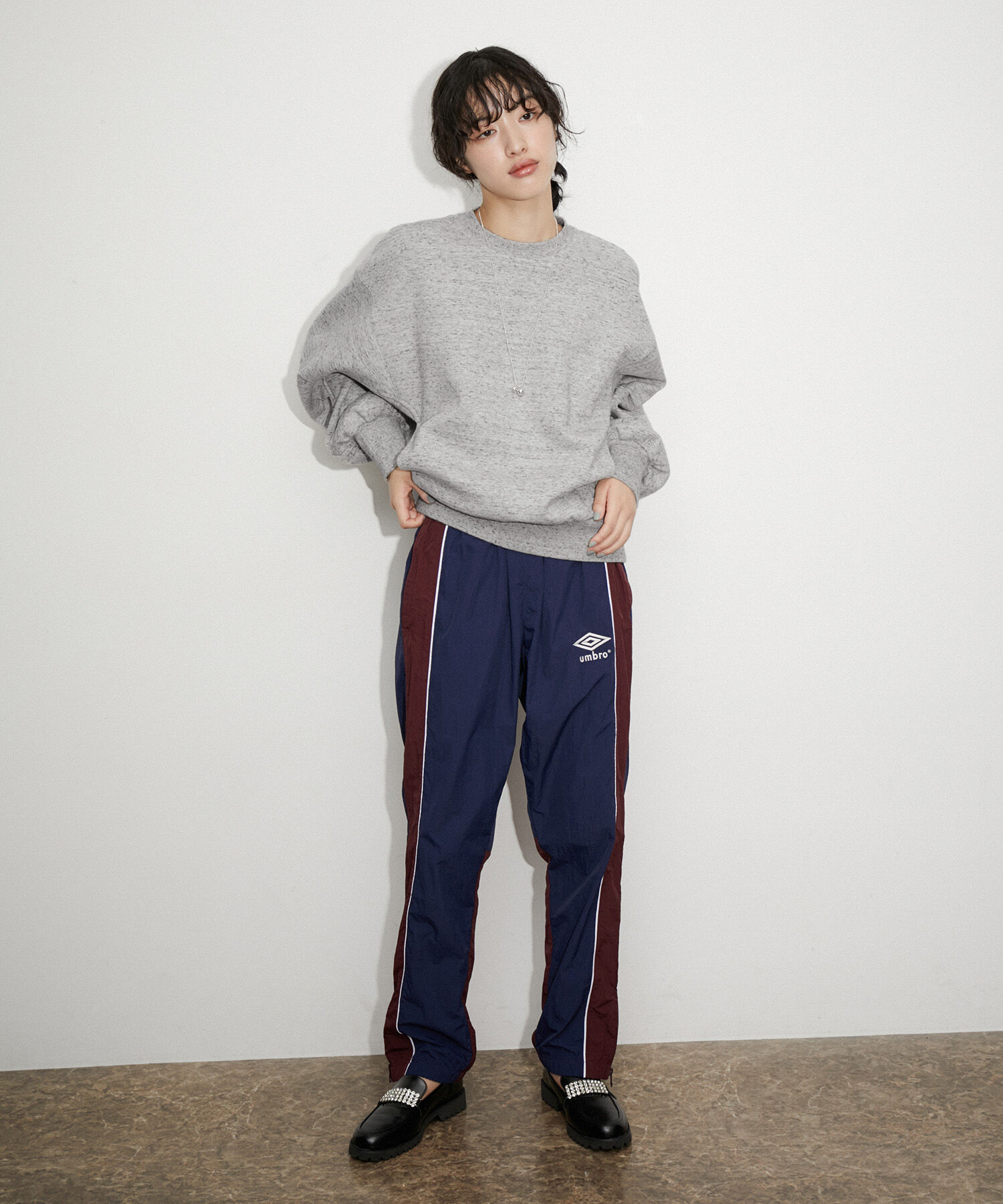 ADAM ET ROPE'「【サステナブル】ホックジャージプルオーバー」|Tシャツ・カットソー|