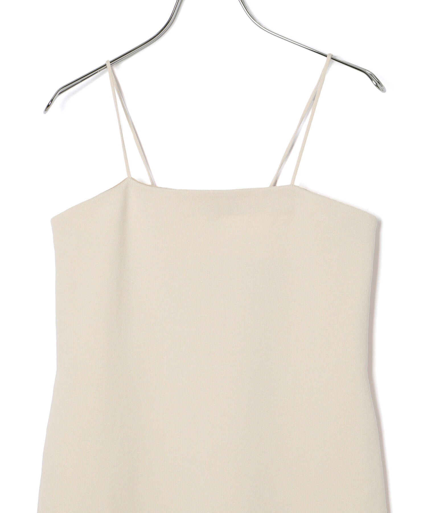 ADAM ET ROPE'「【サステナブル】ニットキャミワンピース」|ワンピース|