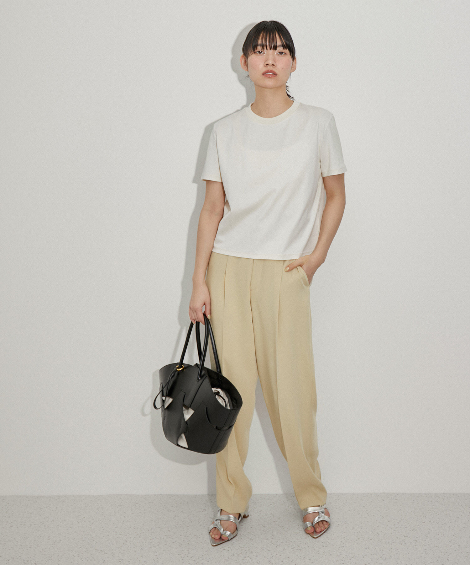 ADAM ET ROPE'「ハイウエストペンシルパンツ」|その他|