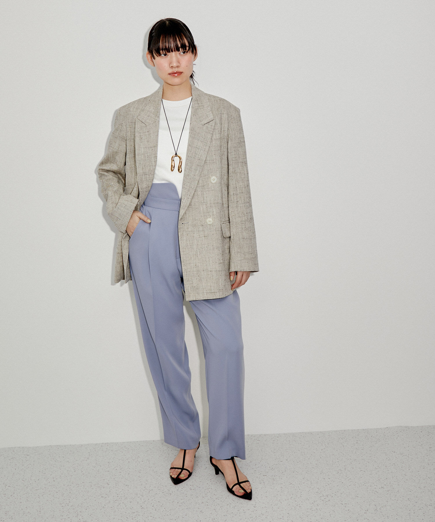 ADAM ET ROPE'「ハイウエストペンシルパンツ」|その他|