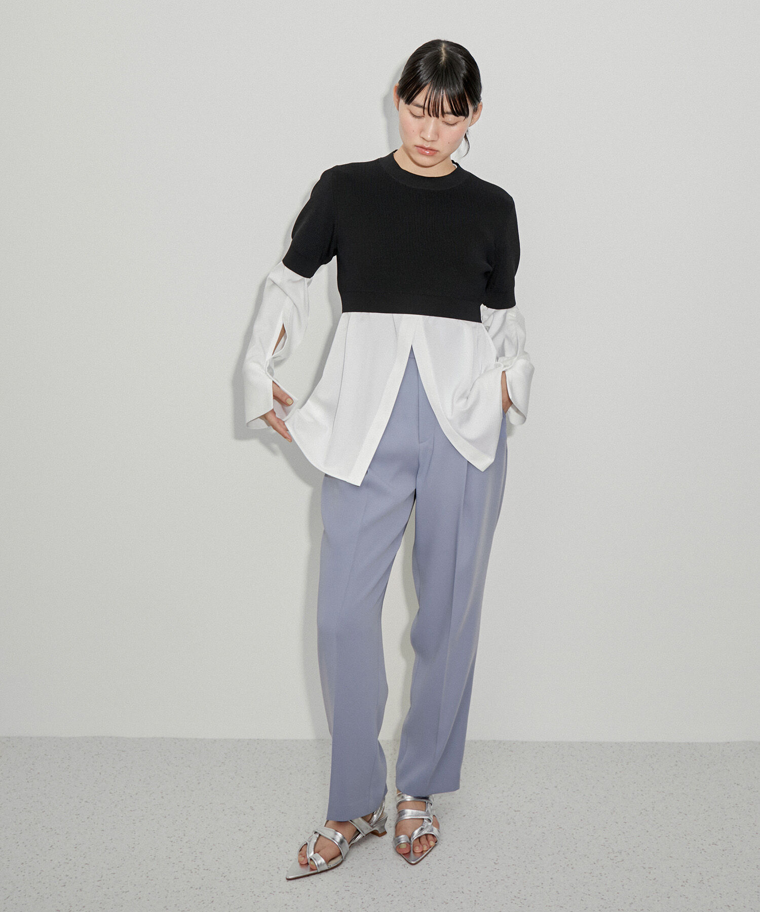 ADAM ET ROPE'「ハイウエストペンシルパンツ」|その他|