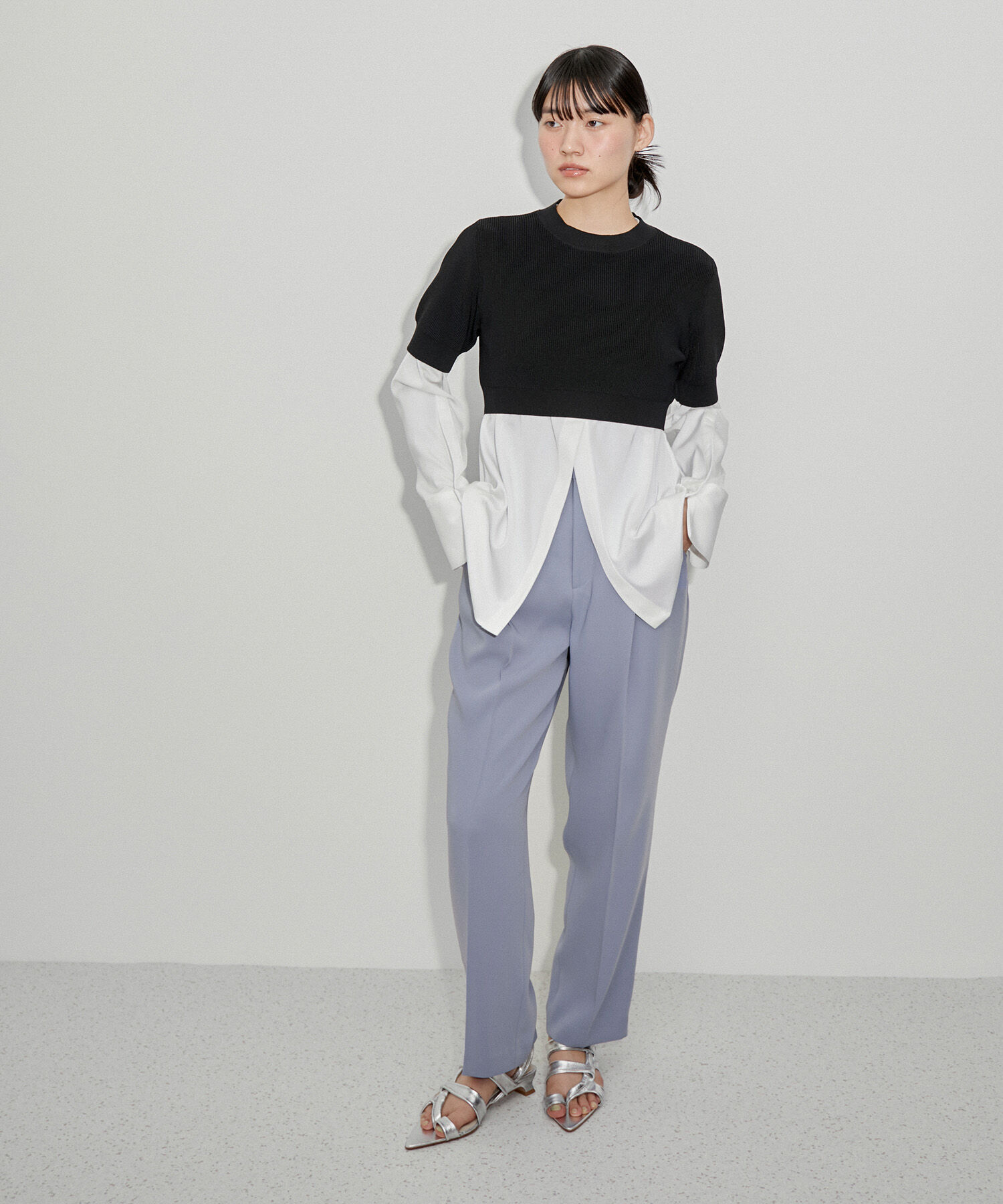 ADAM ET ROPE'「ハイウエストペンシルパンツ」|その他|