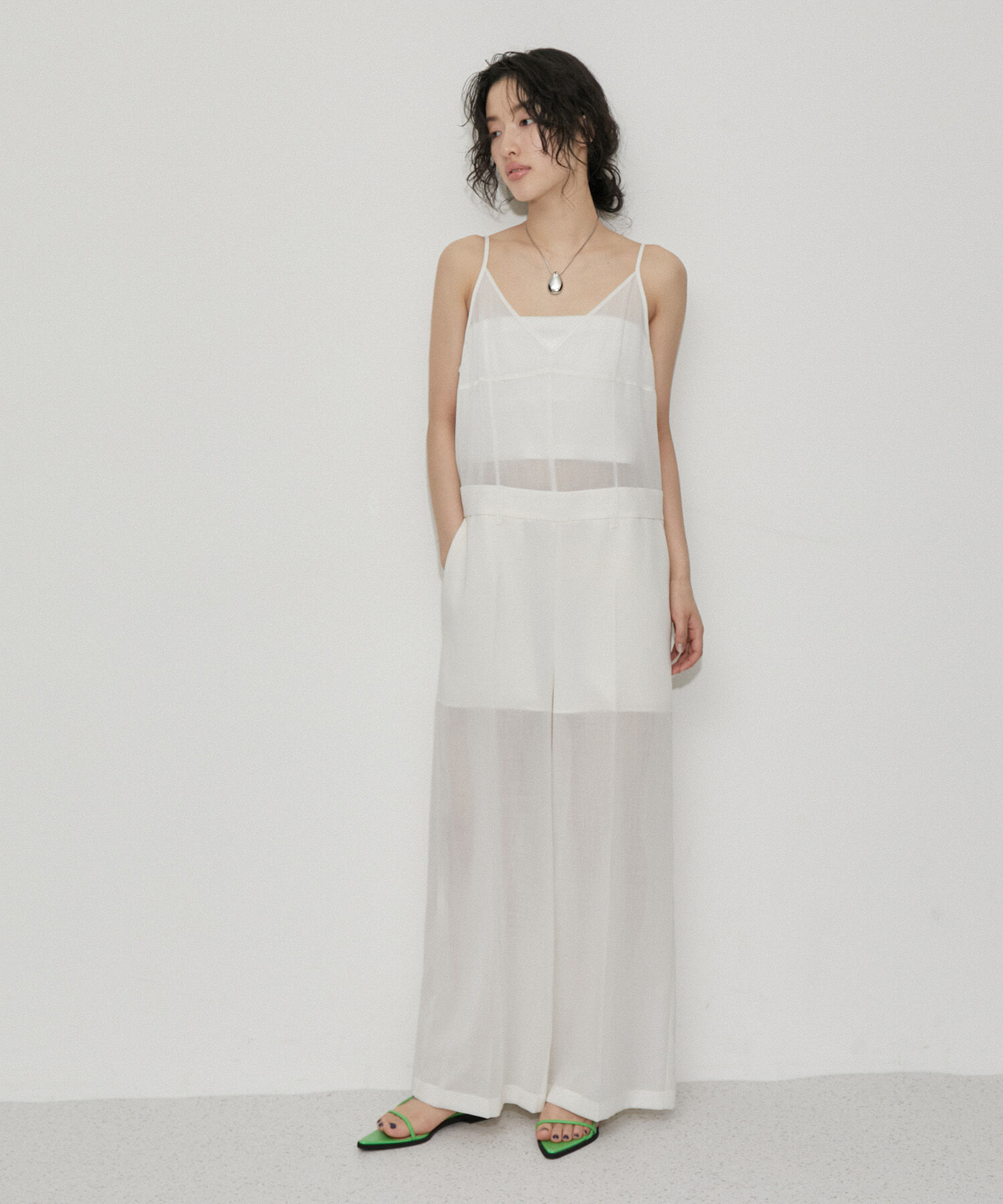 ADAM ET ROPE'「シアーキャミロンパース」|オールインワン|