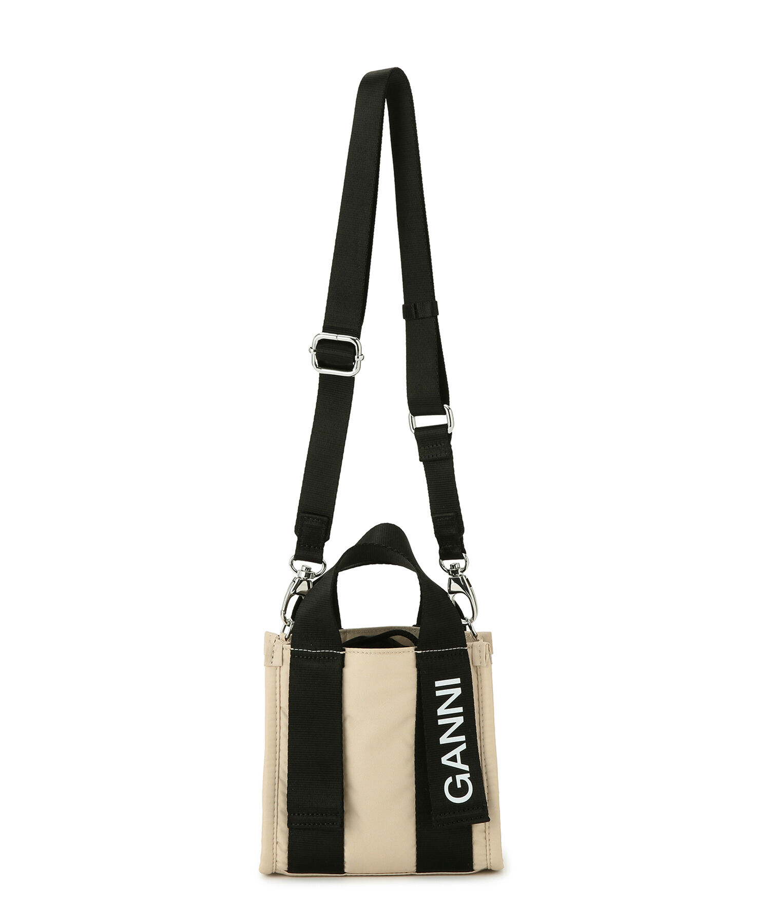 ADAM ET ROPE'「【GANNI for ADAM ET ROPE'】Recycled tech Mini Tote」|トートバッグ|