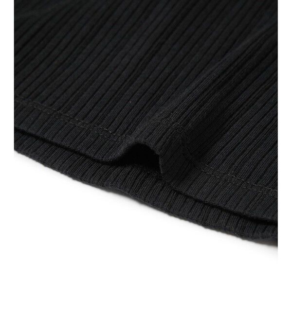 ADAM ET ROPE'「【WEB限定・洗える】シャーリングキャミレイヤードカットソートップス」|Tシャツ・カットソー|