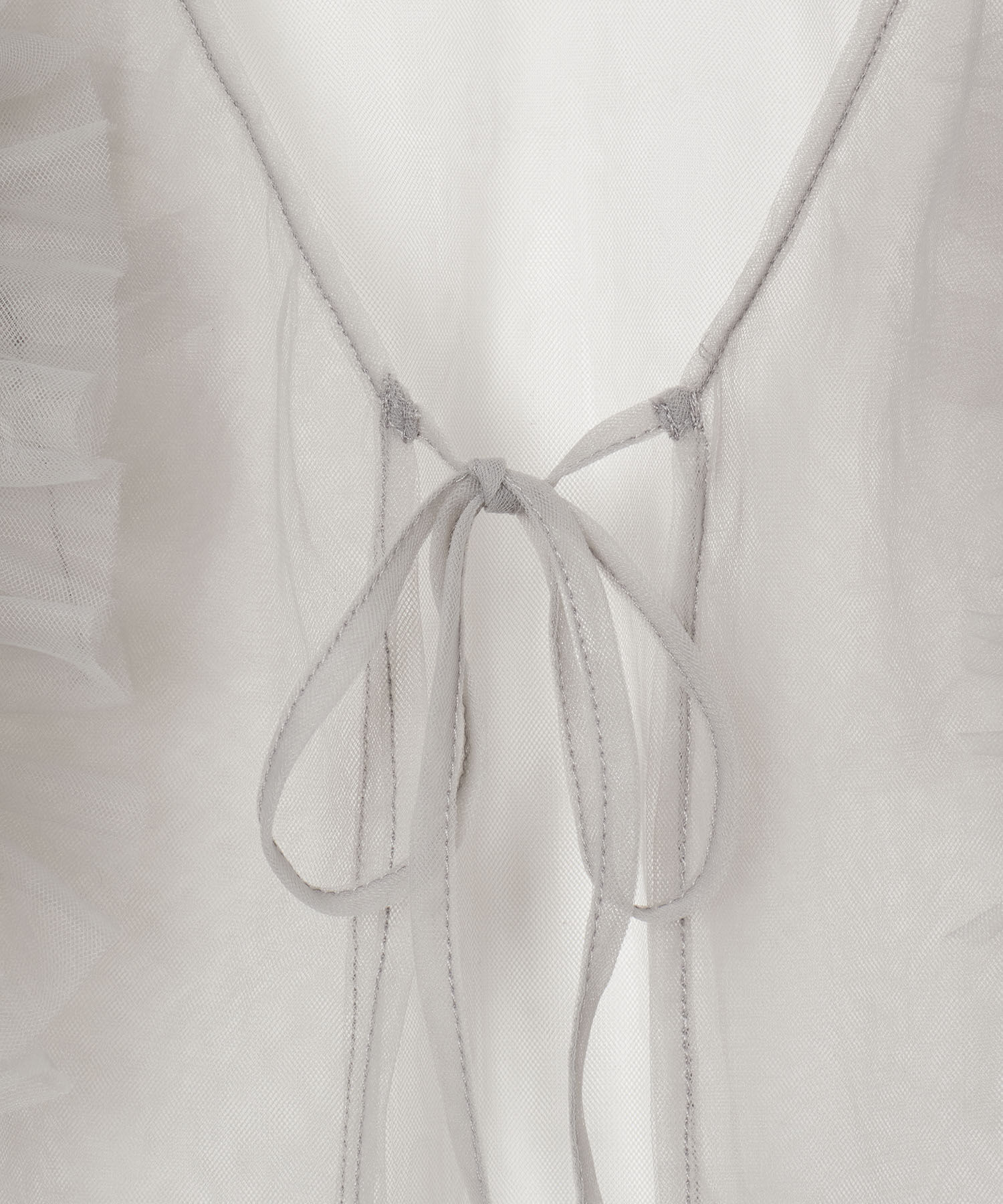 ADAM ET ROPE'「【サステナブル】チュールフリルTEE」|Tシャツ・カットソー|