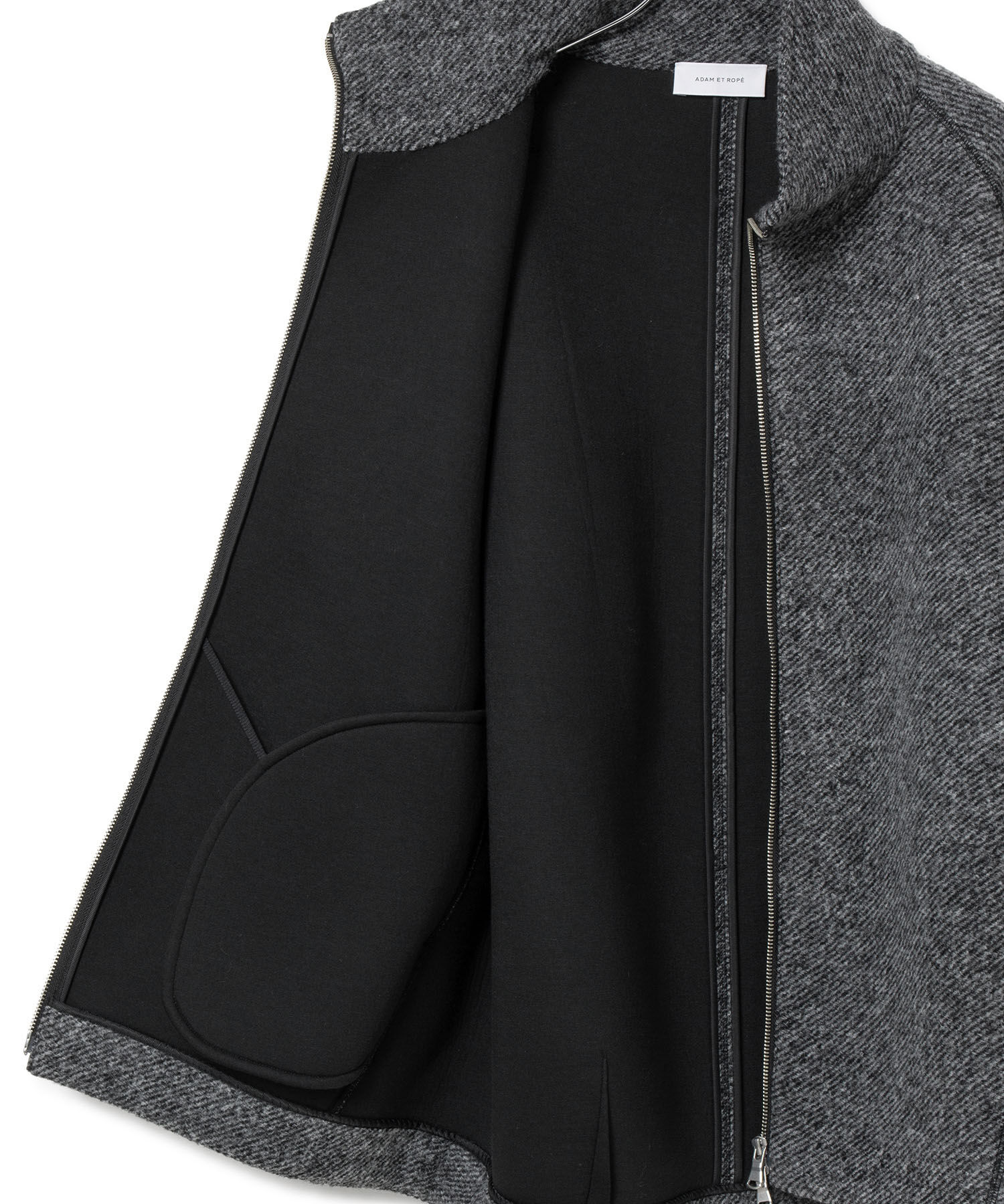 ADAM ET ROPE'「【サステナブル】ツイードボンディングコーディガン」|その他|