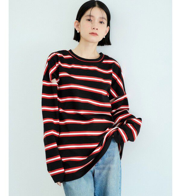 ADAM ET ROPE'「ボーダー2WAYロンTEE」|Tシャツ・カットソー|クロサブ