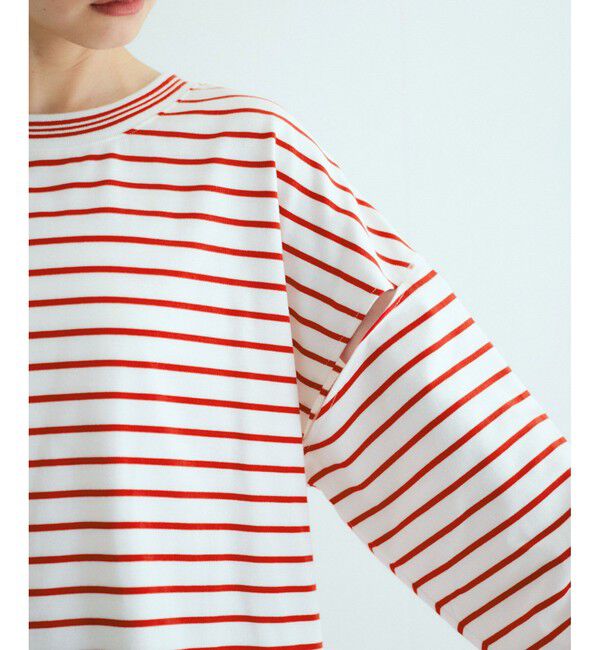 ADAM ET ROPE'「ボーダー2WAYロンTEE」|Tシャツ・カットソー|