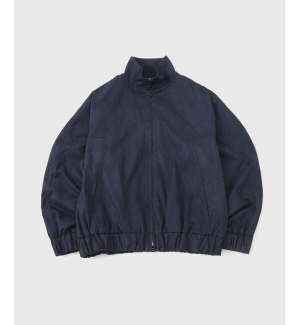 ADAM ET ROPE'「《定番》【小松マテーレ】スエード スタンドカラー ブルゾン / ユニセックス」|ブルゾン・スタジャン|