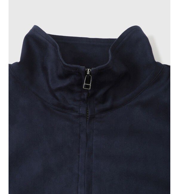 ADAM ET ROPE'「《定番》【小松マテーレ】スエード スタンドカラー ブルゾン / ユニセックス」|ブルゾン・スタジャン|