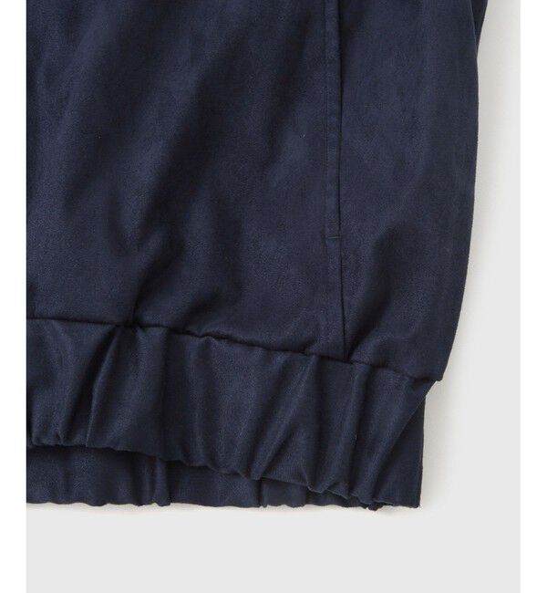 ADAM ET ROPE'「《定番》【小松マテーレ】スエード スタンドカラー ブルゾン / ユニセックス」|ブルゾン・スタジャン|