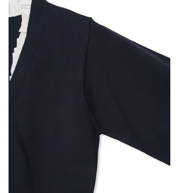 ADAM ET ROPE'「【WEB限定】フリルカラーカーディガン」|カーディガン|