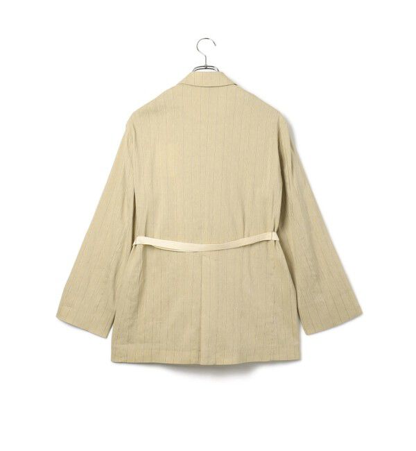 ADAM ET ROPE'「【EMOELLE】ドロストシャツジャケット」|テーラードジャケット|
