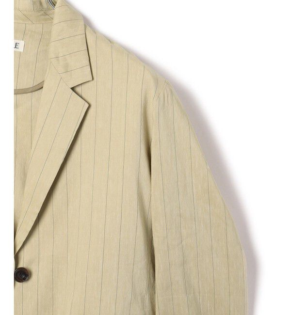 ADAM ET ROPE'「【EMOELLE】ドロストシャツジャケット」|テーラードジャケット|