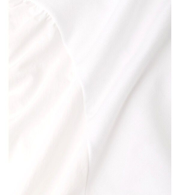 ADAM ET ROPE'「【WEB限定】フリルスリーブカットソー」|Tシャツ・カットソー|