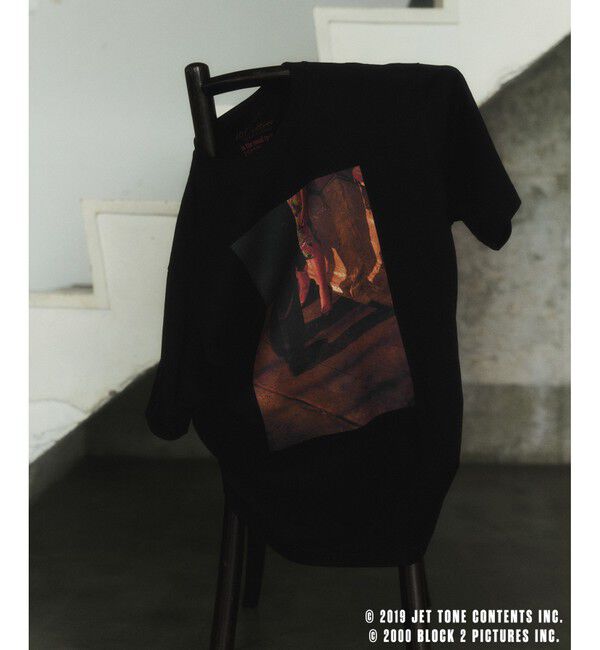 ADAM ET ROPE'「【花様年華 25周年 &times; 10Culture for ADAM ET ROPE'】IN THE MOOD FOR LOVE TEE」|Tシャツ・カットソー|ブラック系(02)