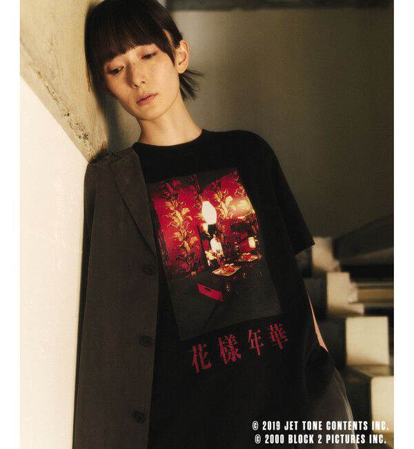 ADAM ET ROPE'「【花様年華 25周年 &times; 10Culture for ADAM ET ROPE'】IN THE MOOD FOR LOVE TEE」|Tシャツ・カットソー|