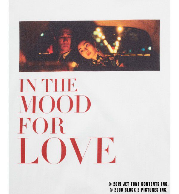 ADAM ET ROPE'「【花様年華 25周年 &times; 10Culture for ADAM ET ROPE'】IN THE MOOD FOR LOVE TEE」|Tシャツ・カットソー|