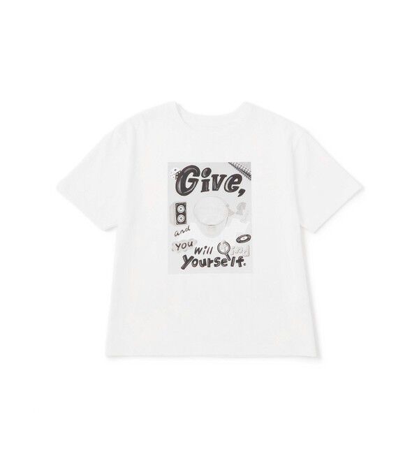 ADAM ET ROPE'「【Chocomoo&times;ADAM ET ROPE' 】EX PRINT TEE」|Tシャツ・カットソー|