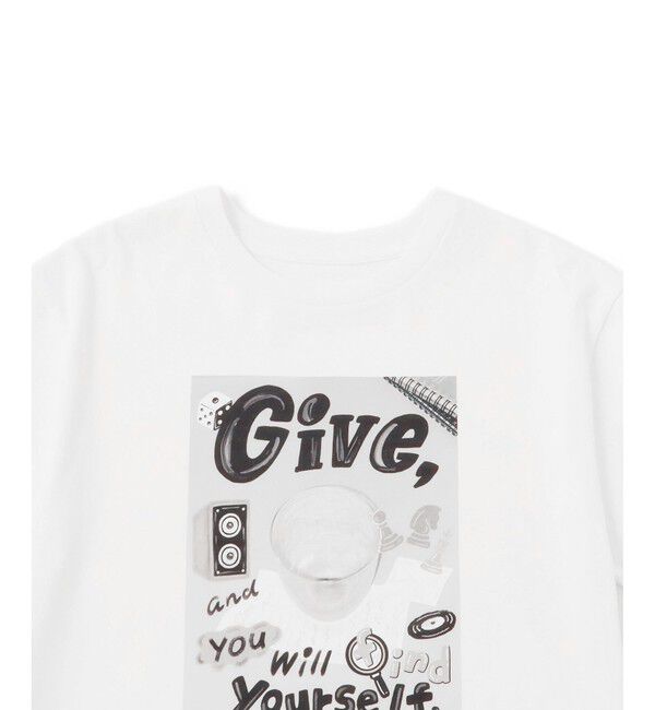 ADAM ET ROPE'「【Chocomoo&times;ADAM ET ROPE' 】EX PRINT TEE」|Tシャツ・カットソー|