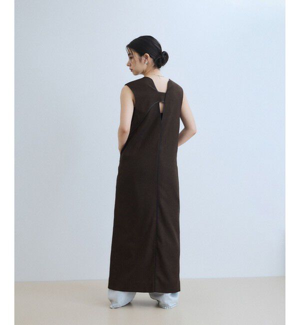 ADAM ET ROPE'「【WEB限定】2WAY MIXツイードジャンパースカート」|ワンピース|