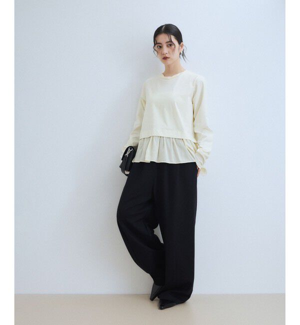 ADAM ET ROPE'「【WEB限定】2WAYバックリボントップス」|Tシャツ・カットソー|