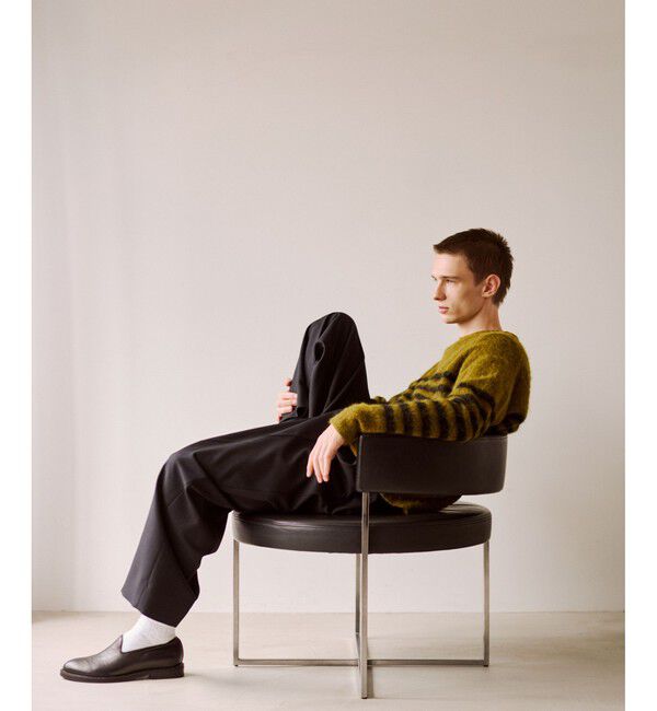 ADAM ET ROPE'「バスクボーダーニット」|ニット・セーター|