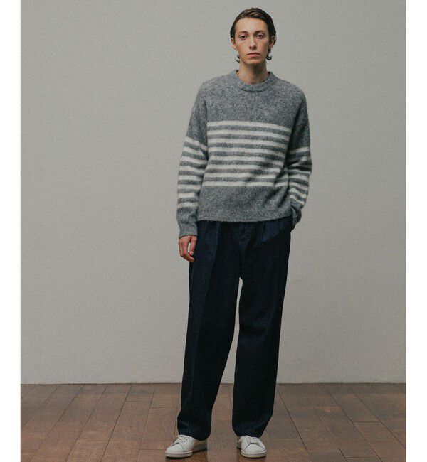 ADAM ET ROPE'「バスクボーダーニット」|ニット・セーター|