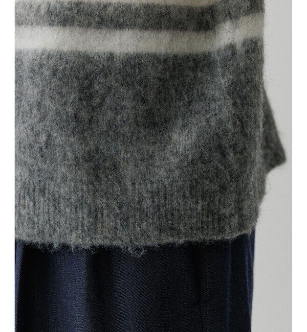 ADAM ET ROPE'「バスクボーダーニット」|ニット・セーター|