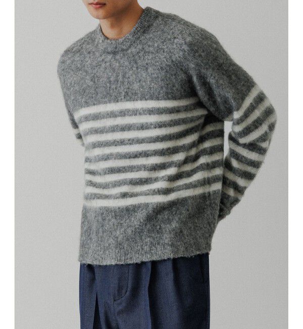 ADAM ET ROPE'「バスクボーダーニット」|ニット・セーター|