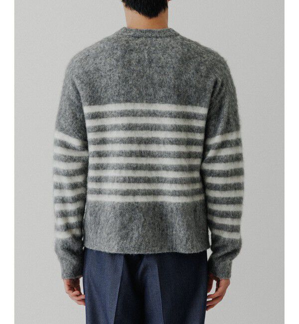 ADAM ET ROPE'「バスクボーダーニット」|ニット・セーター|