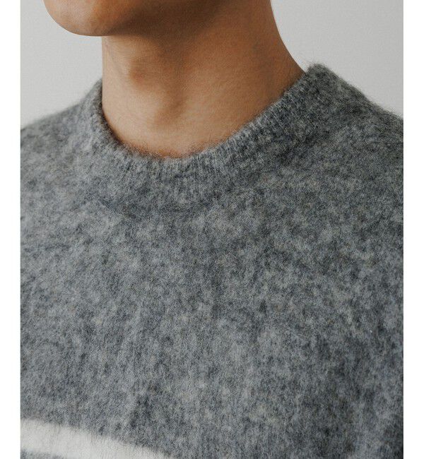 ADAM ET ROPE'「バスクボーダーニット」|ニット・セーター|