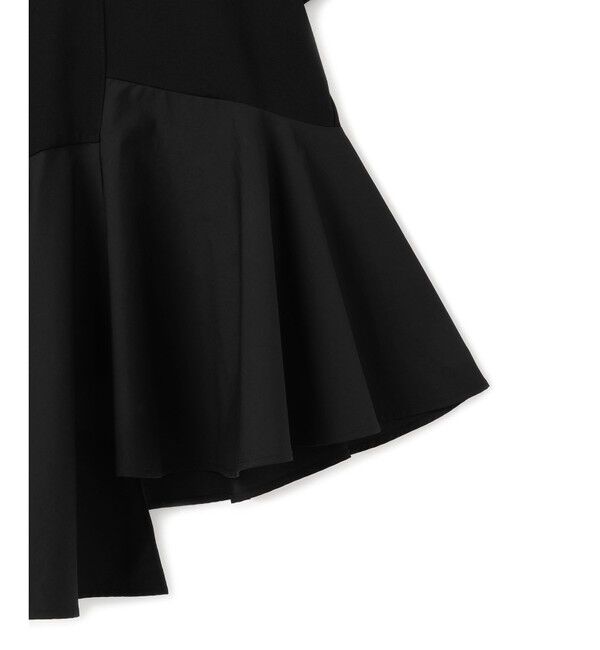 ADAM ET ROPE'「【WEB限定】・【オケージョン】フリルペプラムロングスリーブカットソー」|Tシャツ・カットソー|