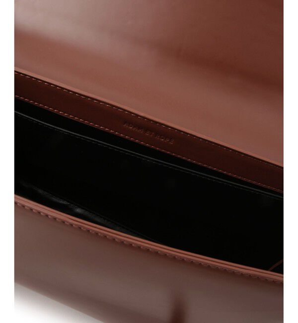 ADAM ET ROPE'「フラップロングハンドルバッグ」|ショルダー・メッセンジャー|