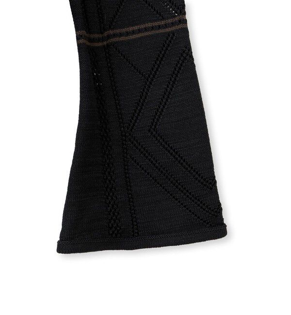 ADAM ET ROPE'「パターンニットカーディガン」|カーディガン|