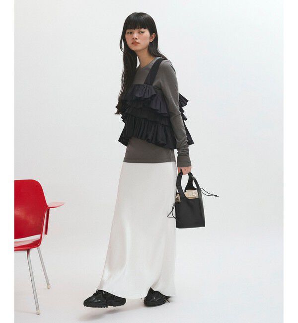 ADAM ET ROPE'「【サステナブル】ポーチセットハートバケットバッグ」|ハンドバッグ|