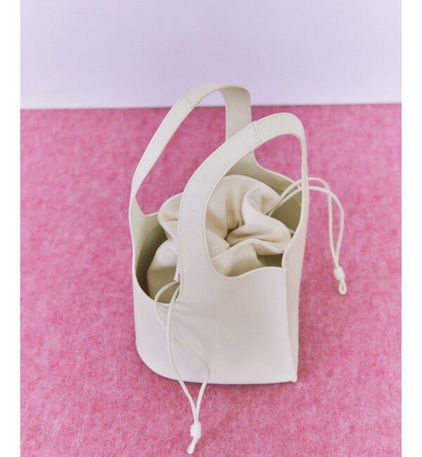 ADAM ET ROPE'「【サステナブル】ポーチセットハートバケットバッグ」|ハンドバッグ|オフホワイト(15)