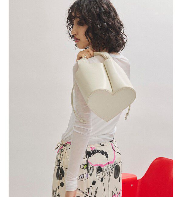 ADAM ET ROPE'「【サステナブル】ポーチセットハートバケットバッグ」|ハンドバッグ|