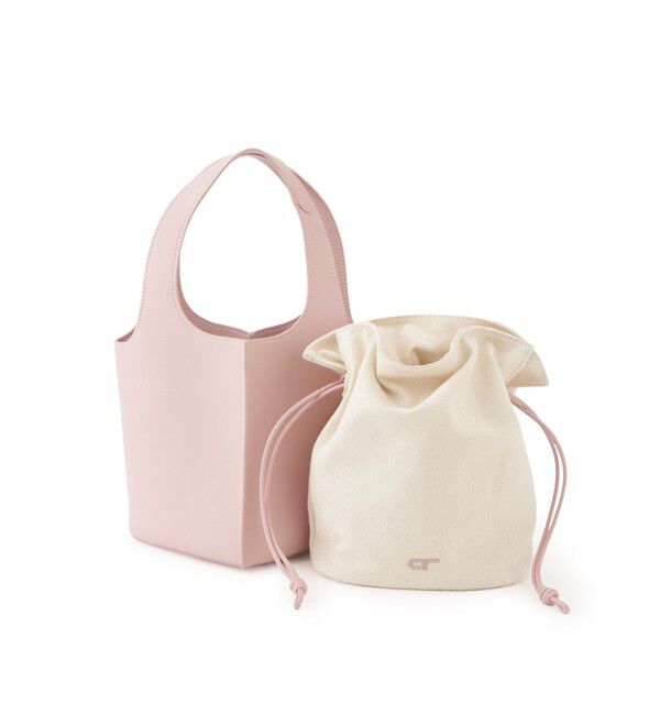 ADAM ET ROPE'「【サステナブル】ポーチセットハートバケットバッグ」|ハンドバッグ|