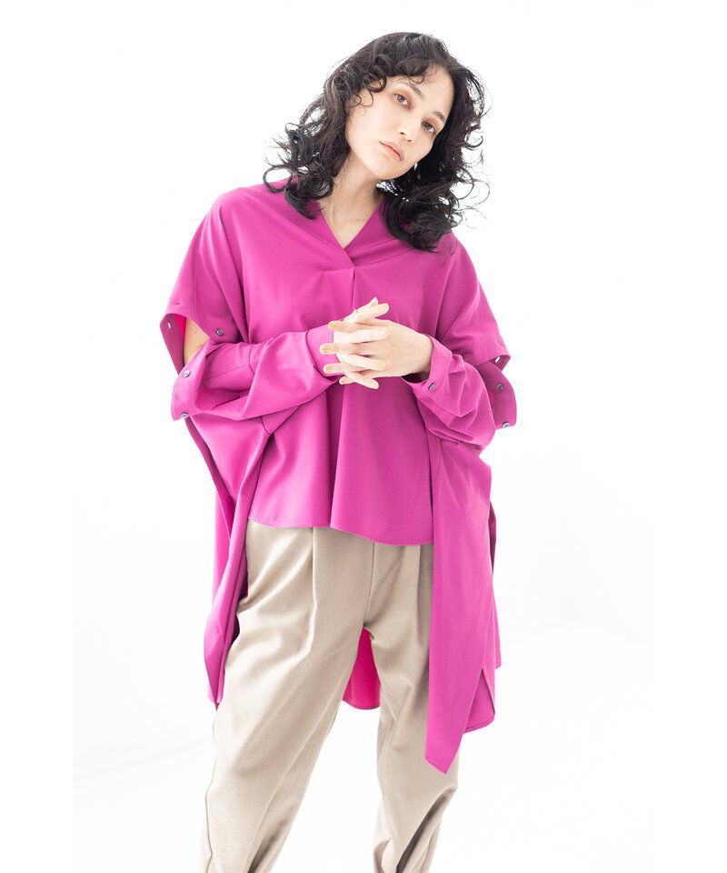  「3WAYショルダーボタンシャツ」|シャツ・ブラウス|