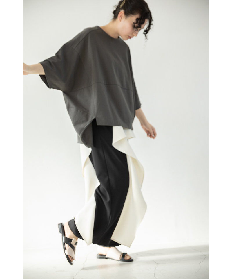  「バックロングコクーンプルオーバー」|Tシャツ・カットソー|