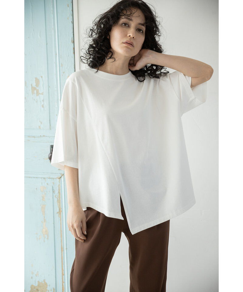  「アシンメトリーTシャツ」|Tシャツ・カットソー|